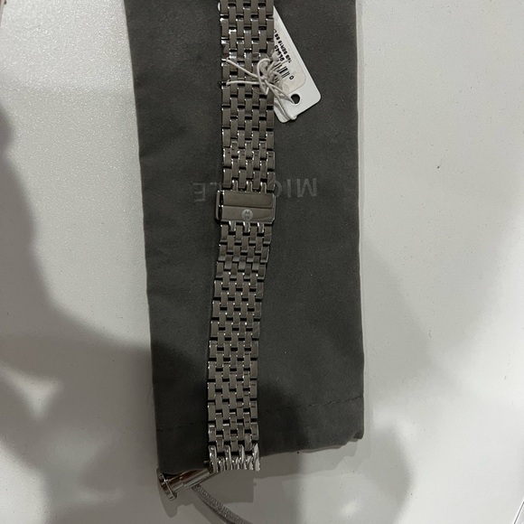 NWT Michele Sport Sail SS 16mm Watch Bracelet - Picture 5 of 6